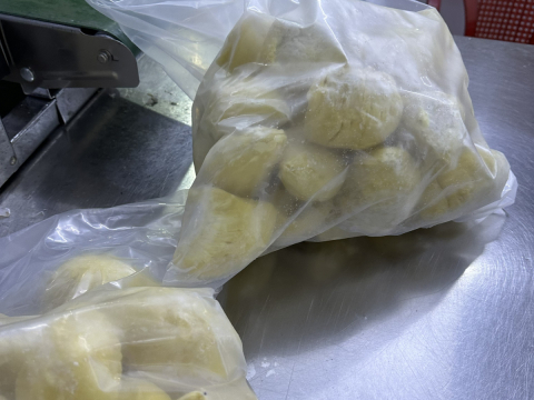 Sầu riêng cấp đông xuất khẩu