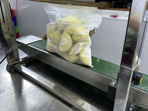 Sầu riêng cấp đông xuất khẩu