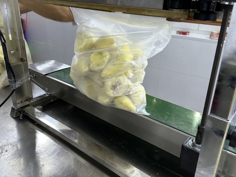 Sầu riêng cấp đông xuất khẩu