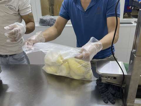 Test chất lượng sầu riêng